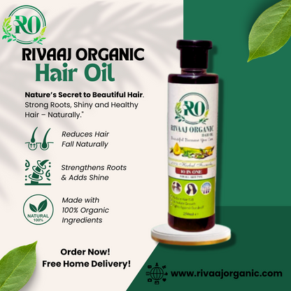 Rivaaj Organic Hair Oil+Shampoo