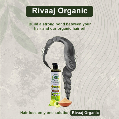 Rivaaj Organic 2 Hair Oil Bottles